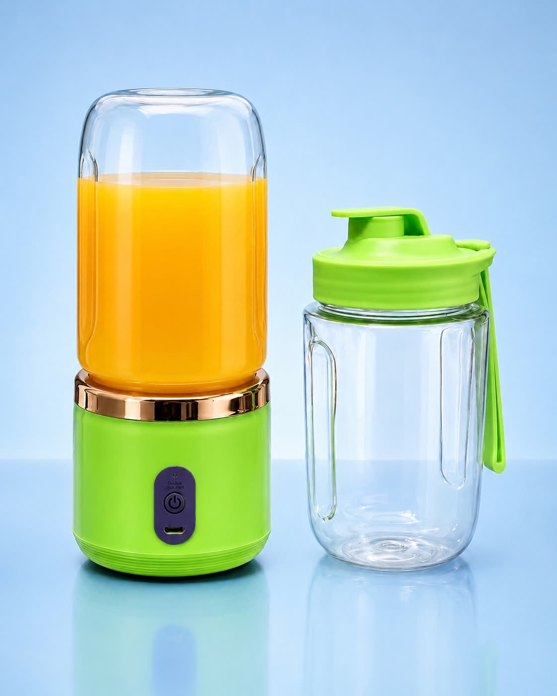পোর্টেবল রিচার্জেবল জুস ব্লেন্ডার (Portable Rechargeable Juice Blender)
