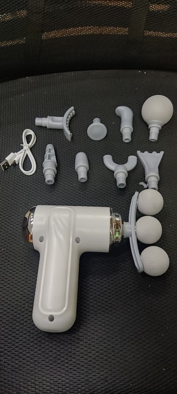 Mini Fascia Massage Gun – ৬ স্পিড পোর্টেবল ডিপ টিস্যু মাসল ম্যাসাজার