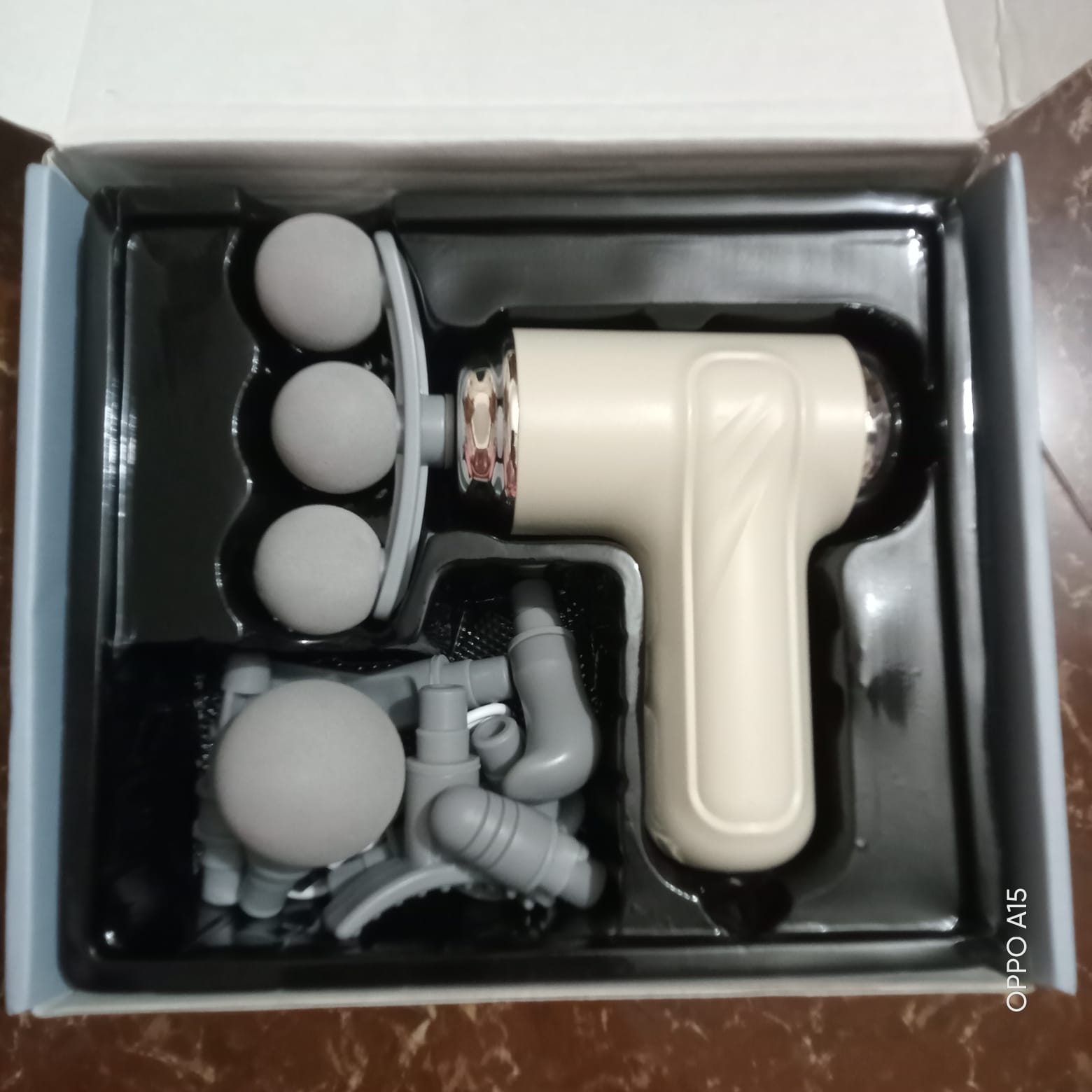 Mini Fascia Massage Gun – ৬ স্পিড পোর্টেবল ডিপ টিস্যু মাসল ম্যাসাজার
