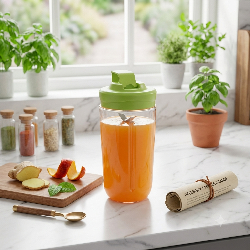 পোর্টেবল রিচার্জেবল জুস ব্লেন্ডার (Portable Rechargeable Juice Blender)